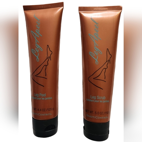 Sealed Unopened BeautiControl Leg Apeel Leg Scrub and Leg Peel - Picture 1 of 5